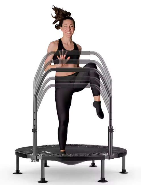 Soperlum™ Adjustable Fitness Trampoline
