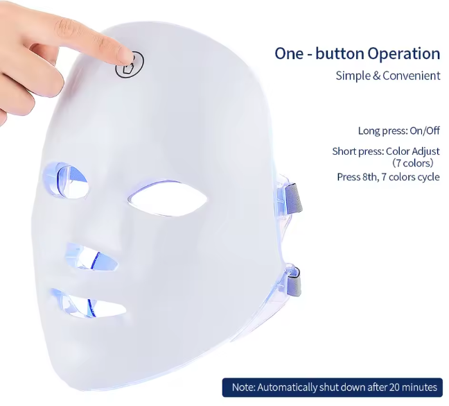 Soperlum™ 7-Color LED Light Therapy Mask